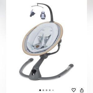 Maxi Cosi Cassia Baby Swing - Slate - Smart Auto Motion - 360• Rotating Seat